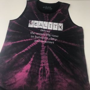 Hot Topic Reality Definition Tank Top SZ 2X